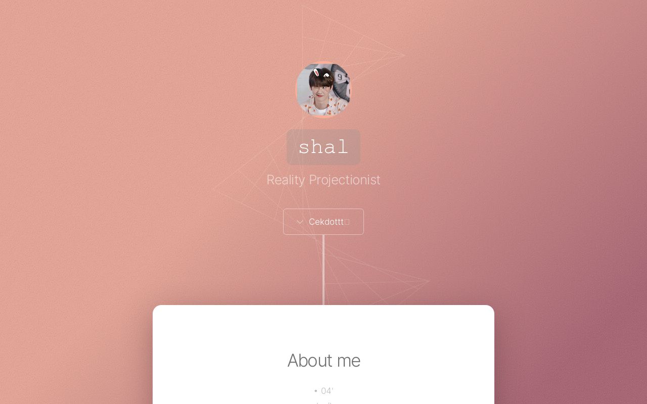 Carrd profile picture for @shal